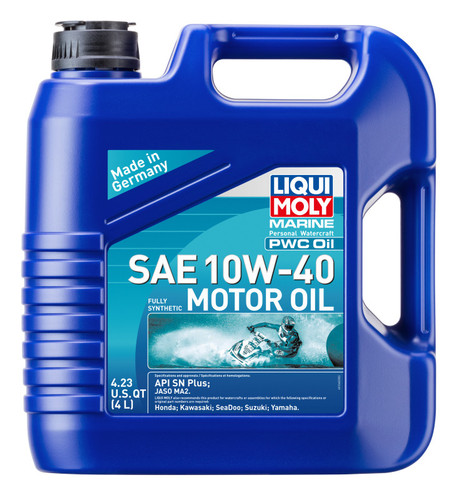 LIQUI MOLY Marine PWC Motor Oil 10W-40 Fully Synthetic 4-Stroke Engine Oil 4L