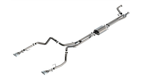 Borla S Type Cat Back Exhaust T-304 Steel for 2024-2025 Chevrolet Silverado 1500