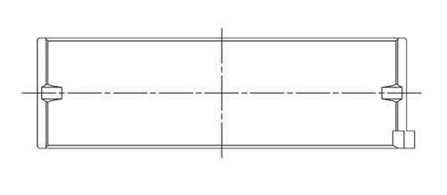 ACL 5M2747H-.25 Main Bearings Nissan KA24DE KA24E 0.25mm Oversize Set