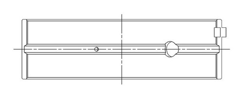 ACL 5M2747H-.25 Main Bearings Nissan KA24DE KA24E 0.25mm Oversize Set