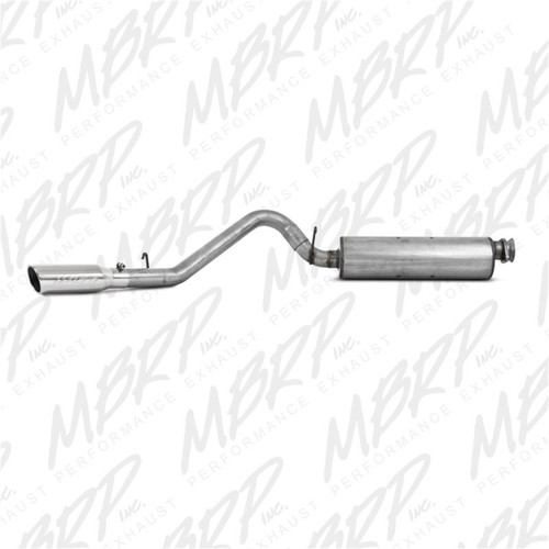 MBRP Armor Lite Series Cat-Back Exhaust System Jeep Wrangler 2002-2006