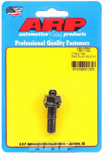 ARP Chevy Distributor Stud Kit  Chromoly Steel, Black Oxide for GM V6 and V8