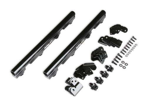 Holley Billet Fuel Rail Kit GM LS Truck OE Intake High Flow 3/4-16 In Out