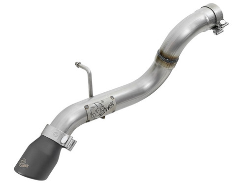 aFe MACH Force-Xp Axle-Back Exhaust Black Tip Steel for 2018-2025 Jeep Wrangler