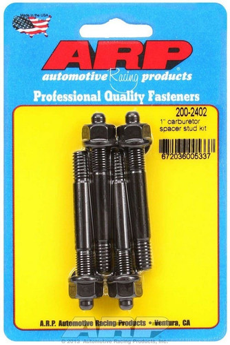 ARP Carburetor Stud Kit 5/16 x 2.7in Chromoly Hex Nuts Set of 4