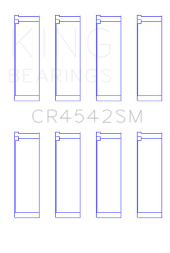 King Rod Bearing Set STD for Honda K-Series 2.0 2.3 2.4 16V Engines CR4542SM