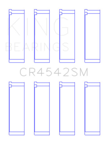 King Rod Bearing Set STD for Honda K-Series 2.0 2.3 2.4 16V Engines CR4542SM