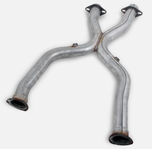 X-Pipe Exhaust for 96-03 Mustang 4.6L - Steel, 2.5" Diameter, New