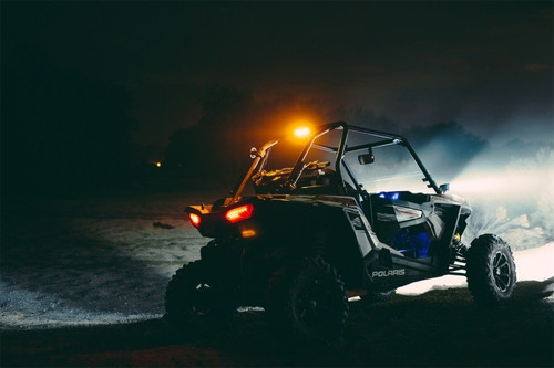 Rigid Industries Chase Tail Light Kit Amber with Mounting Bracket Off-Road LED