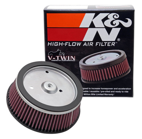 K&N HD-0800 High-Flow Air Filter For Harley Davidson Motorcycles