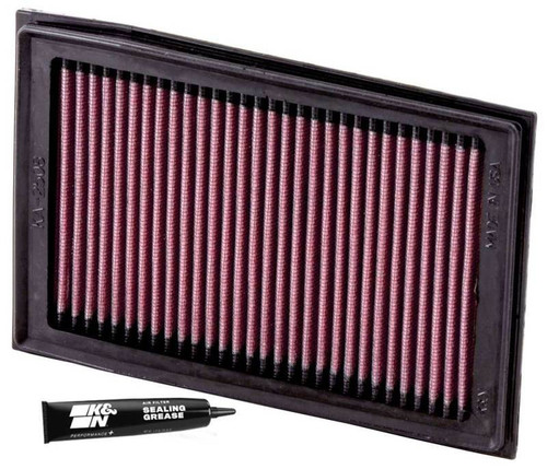 K&N KA-2508 Performance Washable Air Filter For Kawasaki Ninja Models