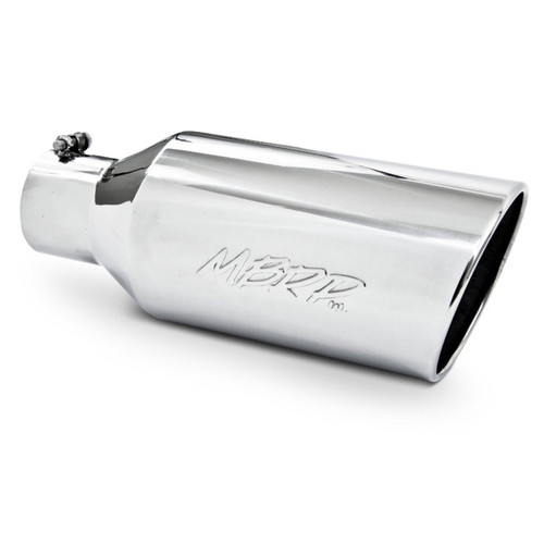 MBRP 7in Rolled End Exhaust Tip 4in Inlet T304 Stainless Steel 18in