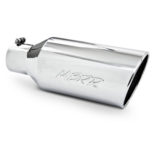 MBRP 7in Rolled End Exhaust Tip 4in Inlet T304 Stainless Steel 18in