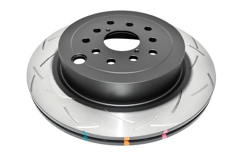 DBA 4000 Series T3 Rear Vented Slotted Rotor for 2008-2020 Subaru BRZ/Impreza H4