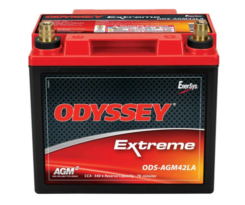 Odyssey Battery Extreme Series AGM 12V Car Battery with 540 Cold Cranking Amps