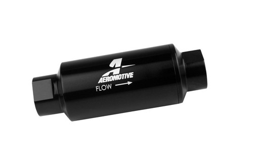 Aeromotive In-Line Fuel Filter For 40-M Stainless Mesh EleMent ORB-10 Port