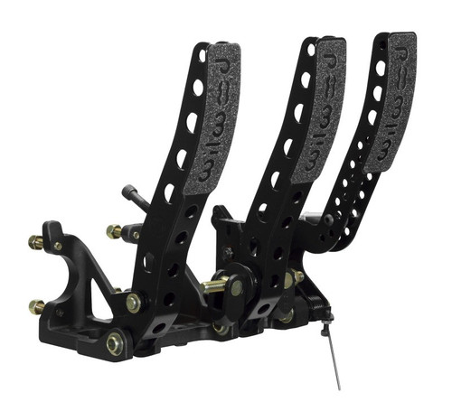 Wilwood Floor Mount Pedal Assembly Brake Clutch Throttle 5.25:1 340-12411