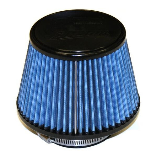 Injen X-1015-BB SuperNano-Web Dry Air Filter 3.5" Inlet 6" Tall High Flow Blue