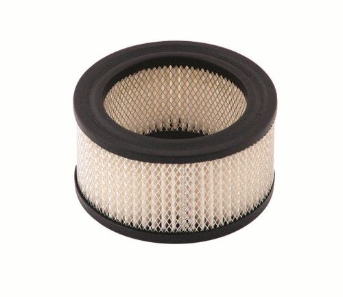 Mr. Gasket Universal White Round Air Filter Element 4in Diameter Paper Dry Mesh