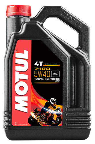 Motul 7100 Full Synthetic Motor Oil 5W40 4L for Powersports Vehicles Engines