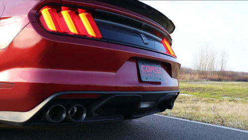 Corsa Double X-Pipe Exhaust Kit Ford Mustang GT350 2015-2020