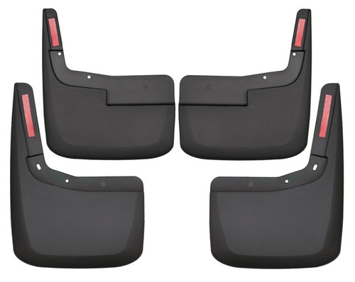 Husky Liners Mud Guards Black Front Rear Set for Ford F-150 2021-2022 58526