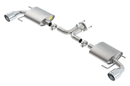 Borla S Type Cat Back Exhaust for Mazda 3 2014-2018 2.0L 2.5L FWD
