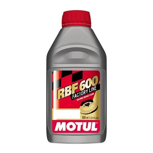 Motul RBF 600 DOT 4 Racing Brake Fluid 500ml Synthetic High Temp 312°C