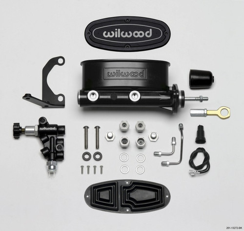 Wilwood HV Tandem Master Cylinder Kit with Proportioning Valve for Early