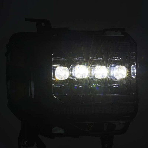 AlphaRex Nova Series LED Projector Headlights GMC Sierra 2014-2018