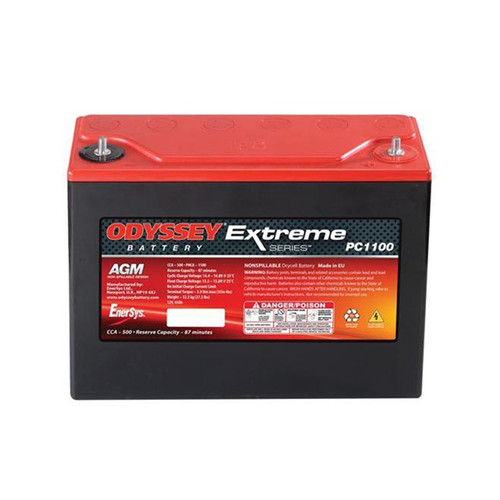 Odyssey ODS-AGM40E Extreme Series 12V AGM Battery 500 CCA