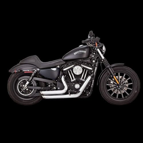 Vance & Hines Shortshots Staggered Exhaust for Harley Sportster 2014-2017 Chrome