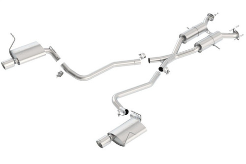 Borla Touring Cat-Back Exhaust For Jeep Grand Cherokee WK2 5.7L V8 2011-2021
