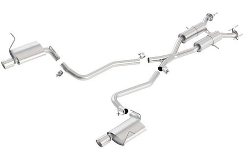 Borla Touring Cat-Back Exhaust For Jeep Grand Cherokee WK2 5.7L V8 2011-2021