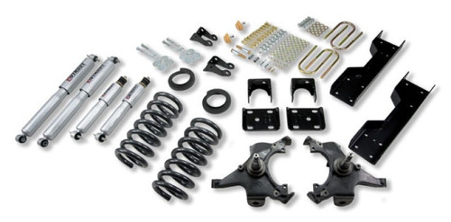 Belltech Lowering Kit Street Performance Shocks Chevy Silverado 1988-1991