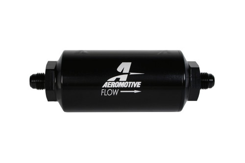 Aeromotive In-Line Fuel Filter AN-06 Male 100 Micron Stainless Steel