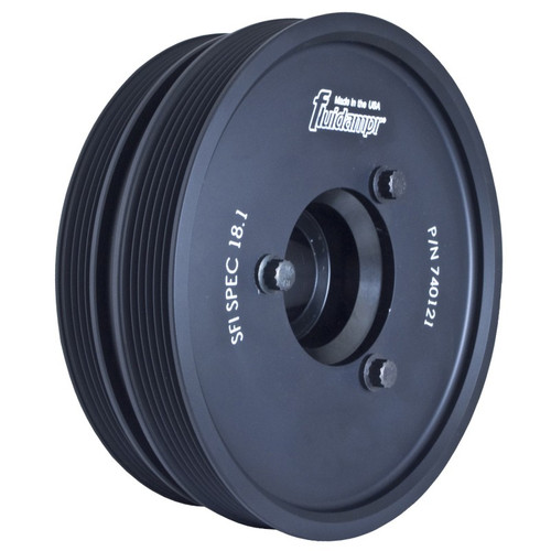 Fluidampr Steel Harmonic Damper Internally Balanced for 1997-2009 Chevy LS1 LS6