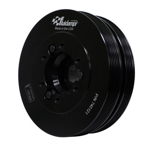 Fluidampr Steel Harmonic Damper Internally Balanced for 1997-2009 Chevy LS1 LS6