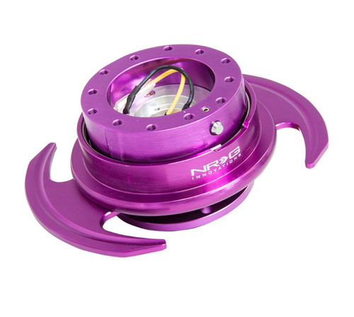 NRG Gen 3.0 Quick Release Steering Wheel Hub Purple For NRG SRK-650PP Kit