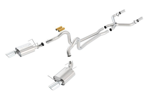 Borla Atak Cat Back Exhaust System for 2013-2014 Ford Mustang Boss 302/GT V8