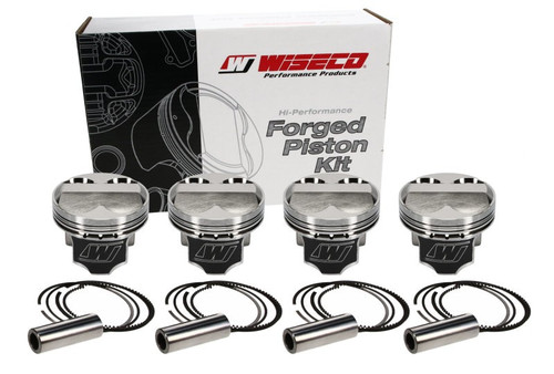 Wiseco K593M815AP Professional Series Honda B16A 81.50mm Forged Racing Pistons