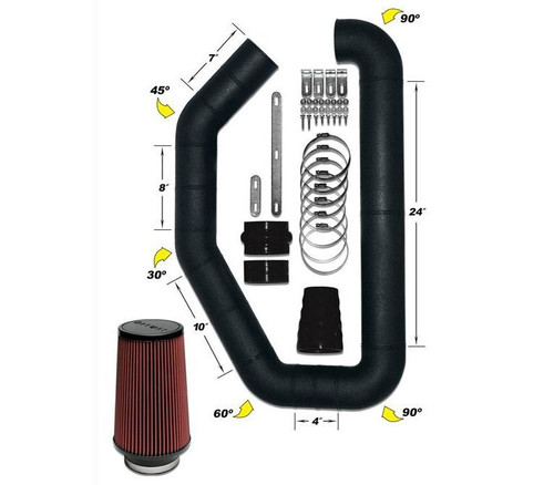 Airaid U-Build-It 5-Inch Intake Tube Set Custom Air Intake