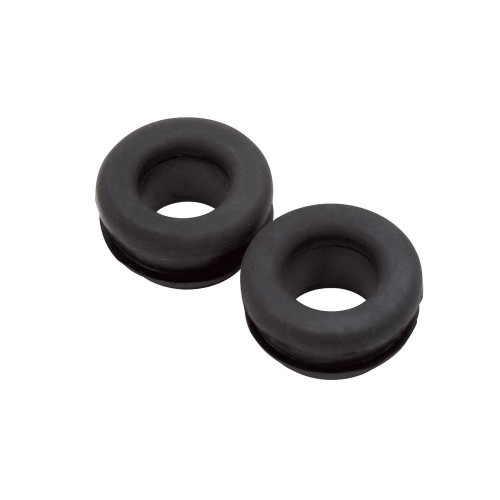 Edelbrock PCV Grommet Pair 0.75in ID 1.25in OD Rubber Black Universal 8094