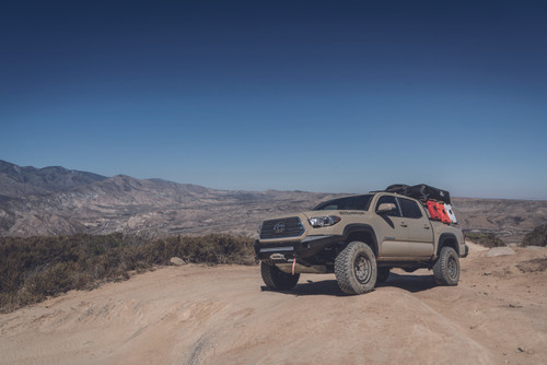 Body Armor 4x4 Pro Series Front Winch Bumper Toyota Tacoma 2016-2021