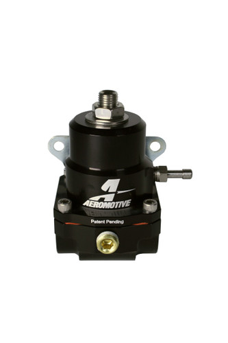 Aeromotive A1000 Adjustable EFI Fuel Pressure Regulator ORB-8 40-75 PSI Black