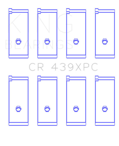 King Engine Bearings Rod Set Honda B18A1 B18B1 pMaxKote Prelude Accord