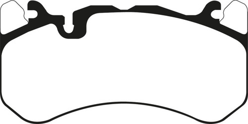 EBC Yellowstuff Front Brake Pads Audi RS7 2014-2018 High Friction Track