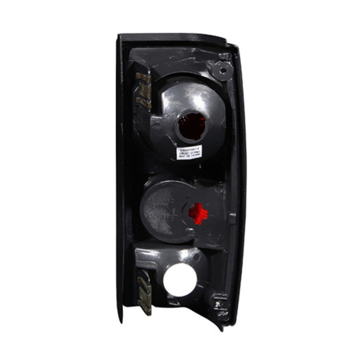 ANZO Tail Light Assembly For Chevy S10 GMC Sonoma Smoke Lens Black Pair