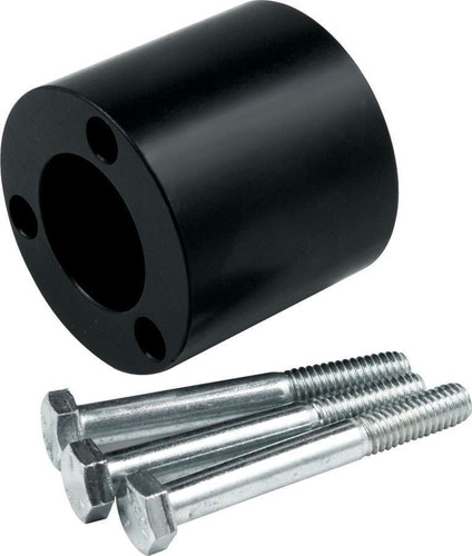 Allstar 2in Steering Wheel Spacer Black Anodized Aluminum w/ Hardware