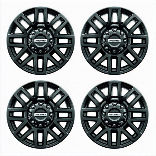 Ford Racing 20-Inch Wheel Set, TPMS Kit Gloss Black for 2005-22 Ford F-250/F-350